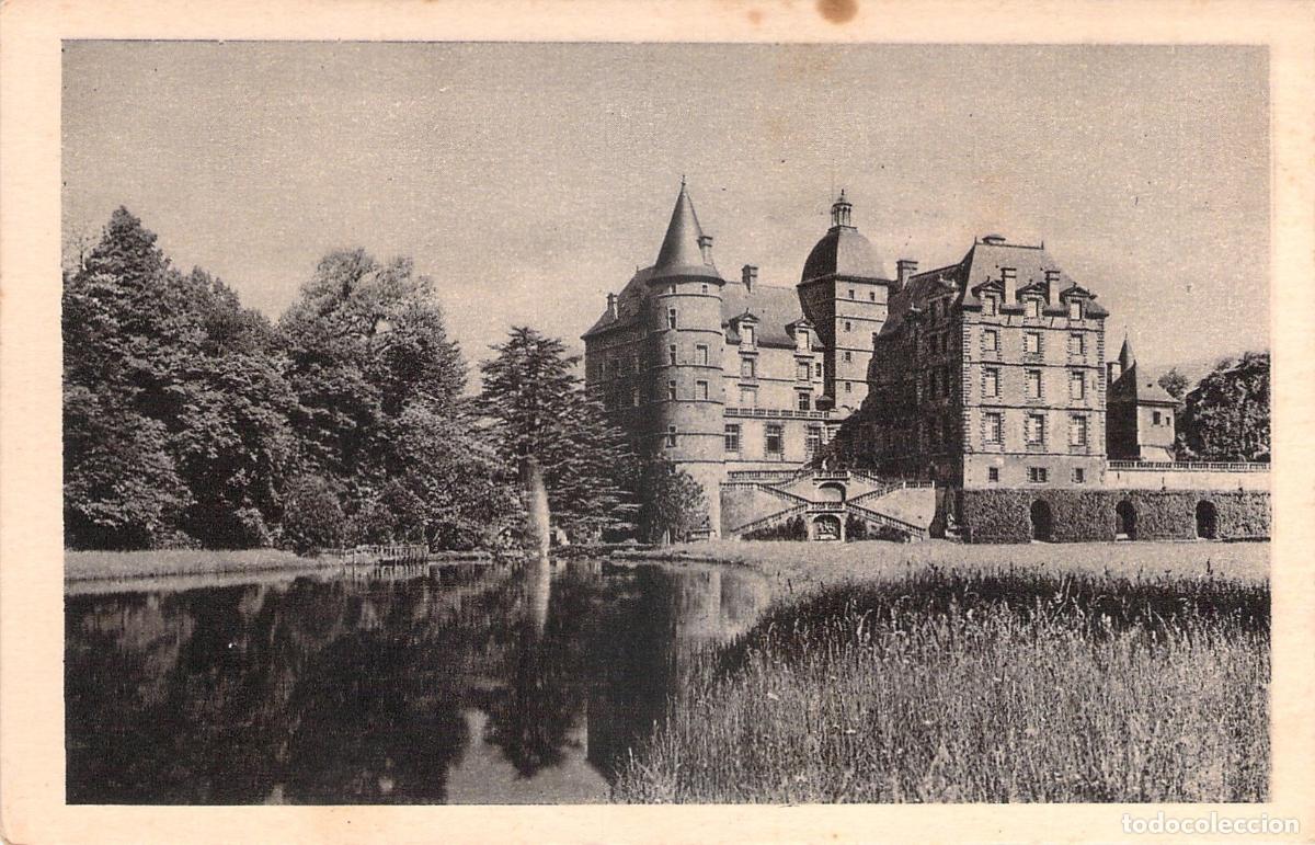 Postcards: Postal de la Fachada sobre el Parque del Castillo de Vizille, Is&egrave;re