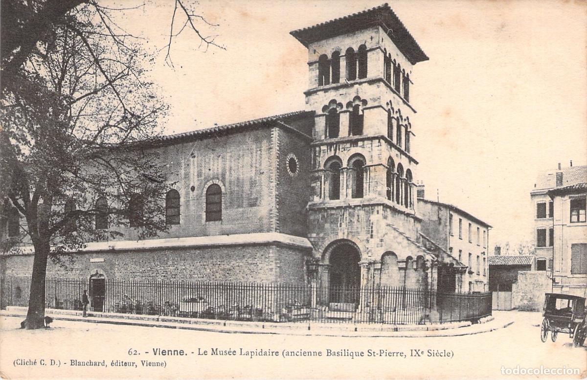 Postcards: Postal de Vienne - Museo Lapidario y Antigua Bas&iacute;lica de San Pedro