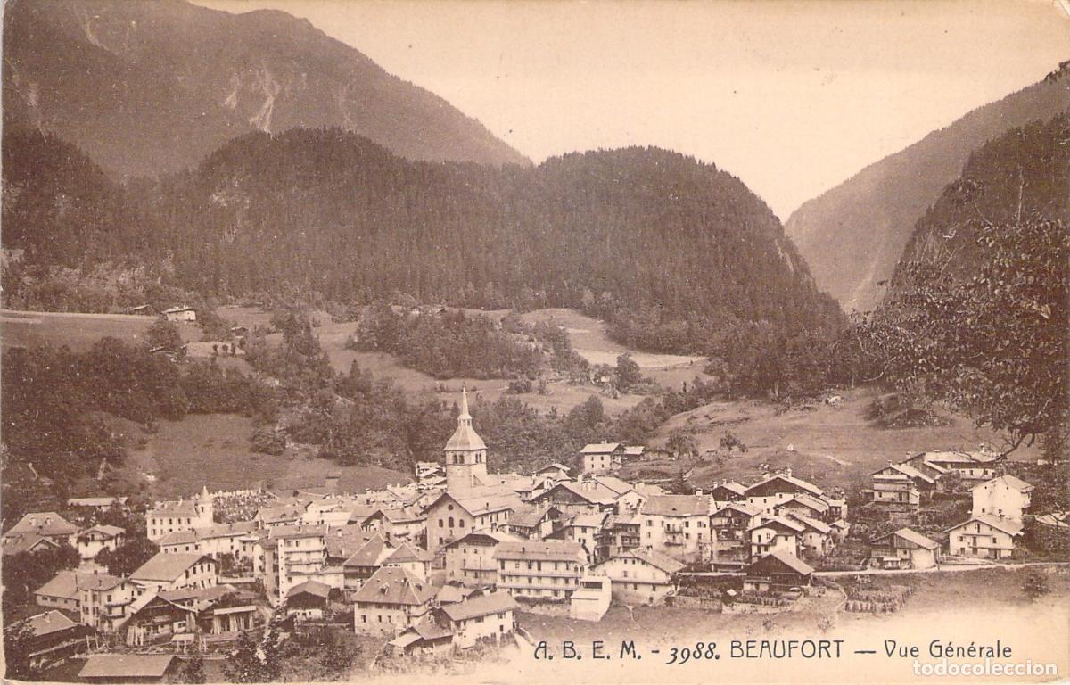 Postales: Postal de la Vista General de Beaufort en Saboya