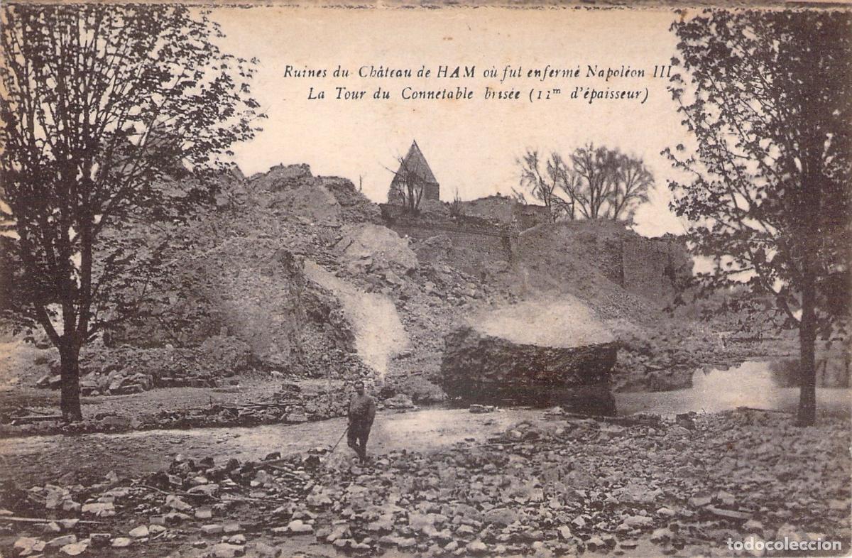 Cartoline: Postal de las Ruinas del Castillo de Ham y Torre del Condestable