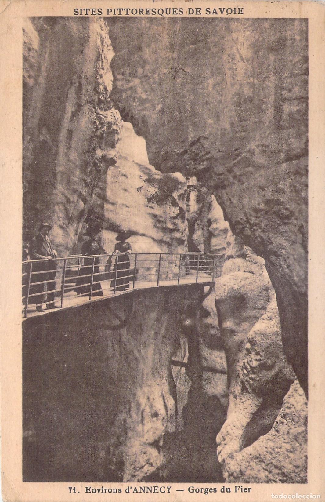 Postales: Postal de Gorges du Fier, Alrededores de Annecy, Saboya