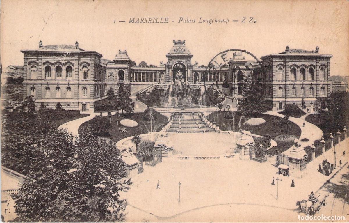 Postales: Tarjeta Postal Palais Longchamp en Marsella, Francia