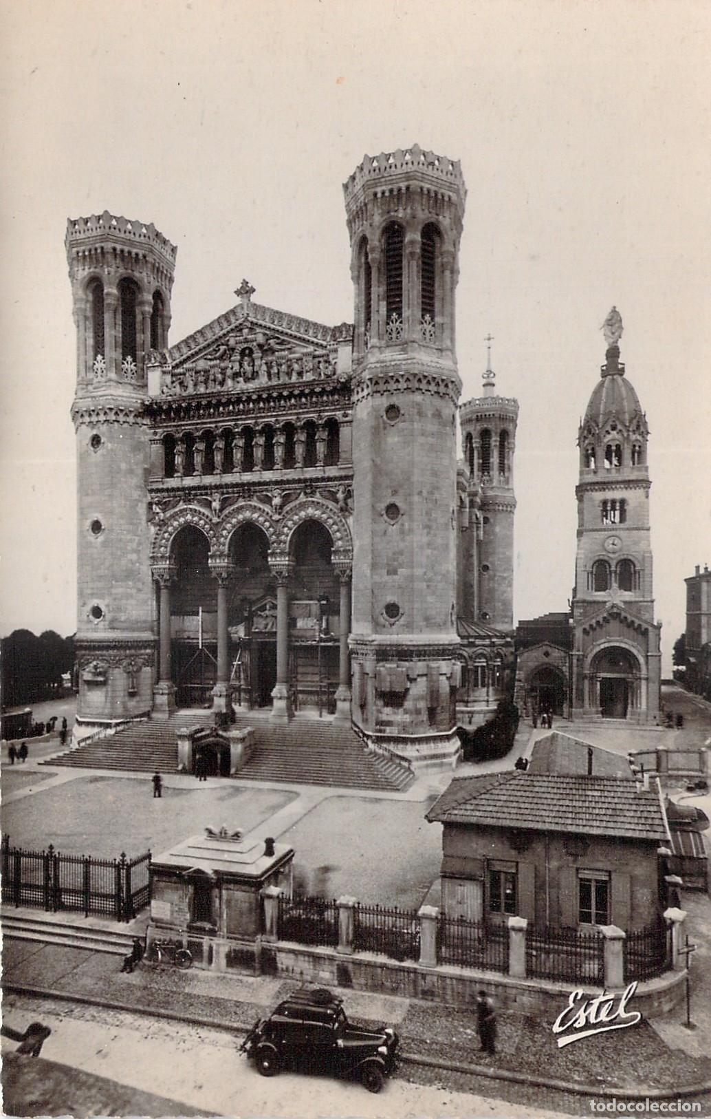 Postales: Postal de la Bas&iacute;lica Notre-Dame de Fourvi&egrave;re en Lyon