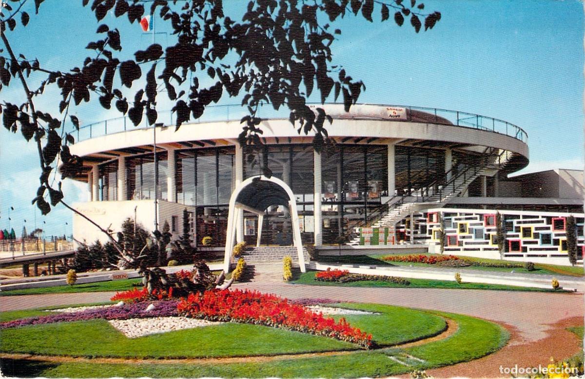 Postales: Postal de la Rotonda del Casino de Royan por Claude Ferret