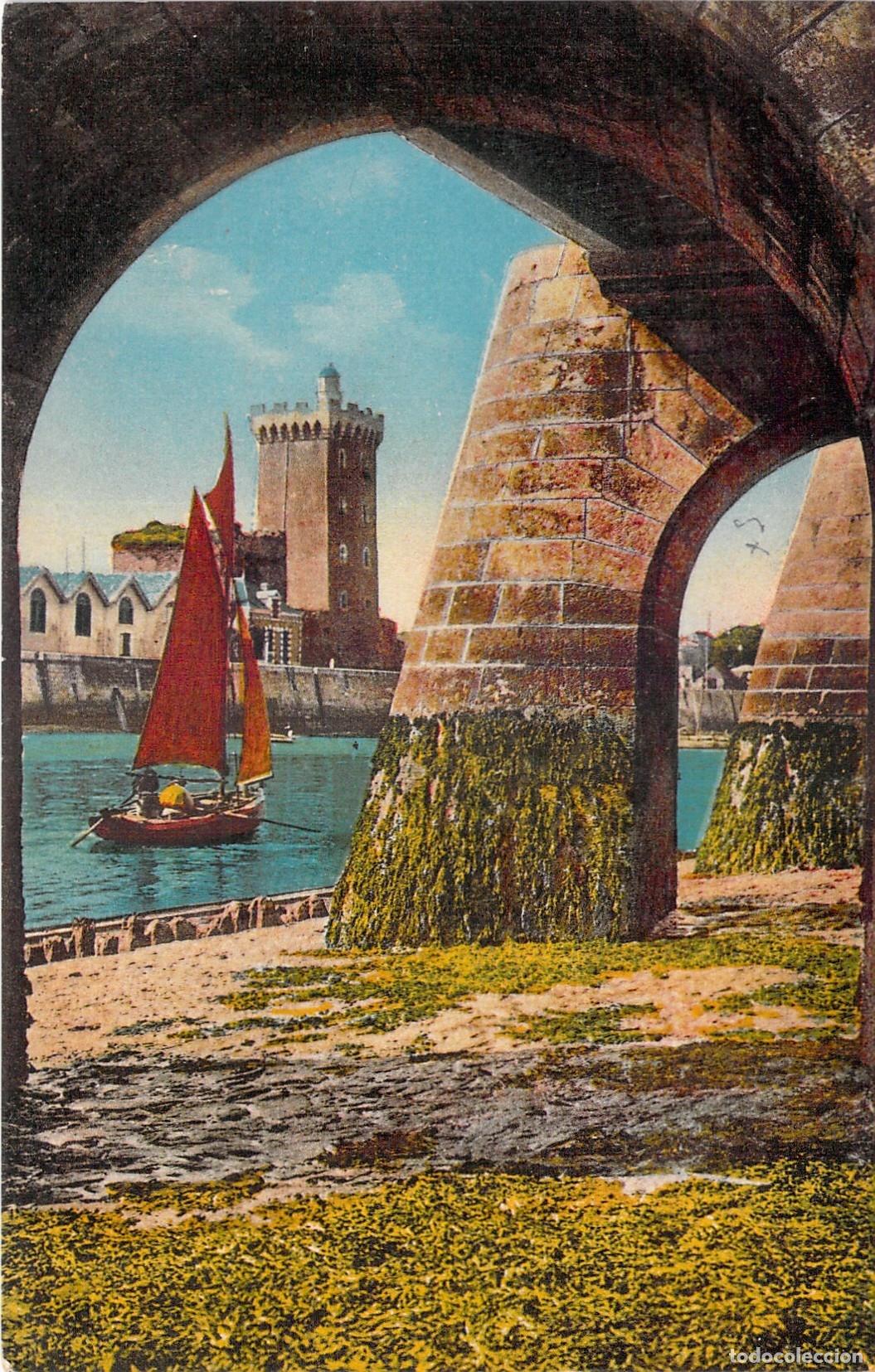 Postales: Postal de las Arcadas de la Escollera en Les Sables d'Olonne