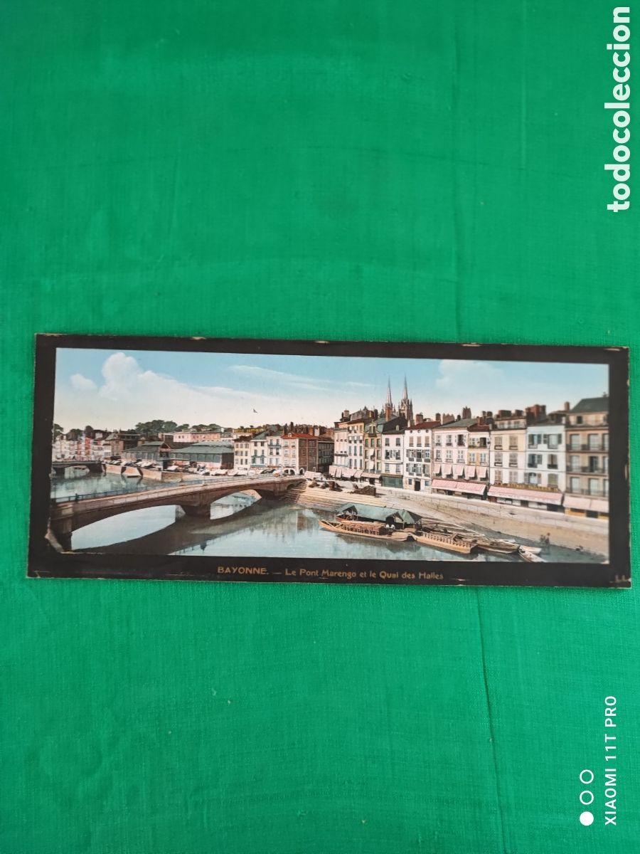 Postales: Bayonne, le pont Marengo et le Ouai des Halies. ( POSTAL PANOR&Aacute;MICA )