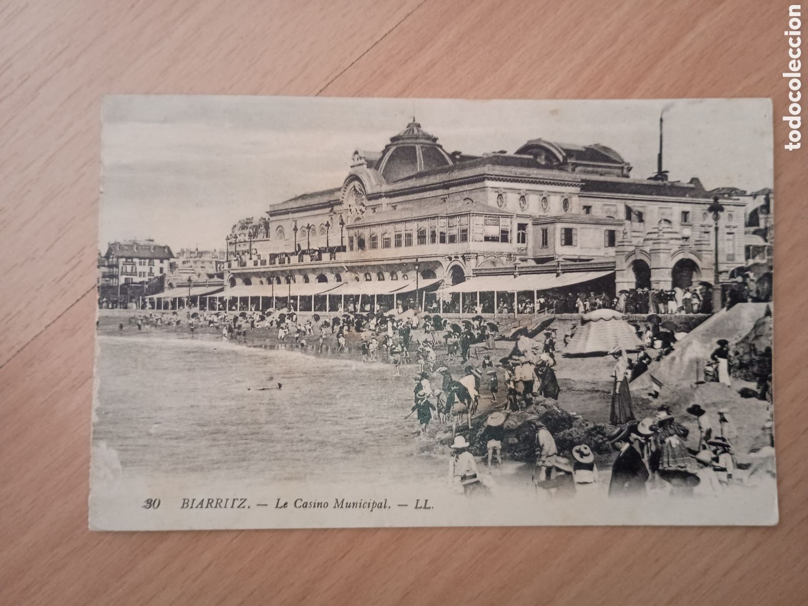 Postales: BIARRITZ (FRANCIA) - EL CASINO MUNICIPAL - LL.