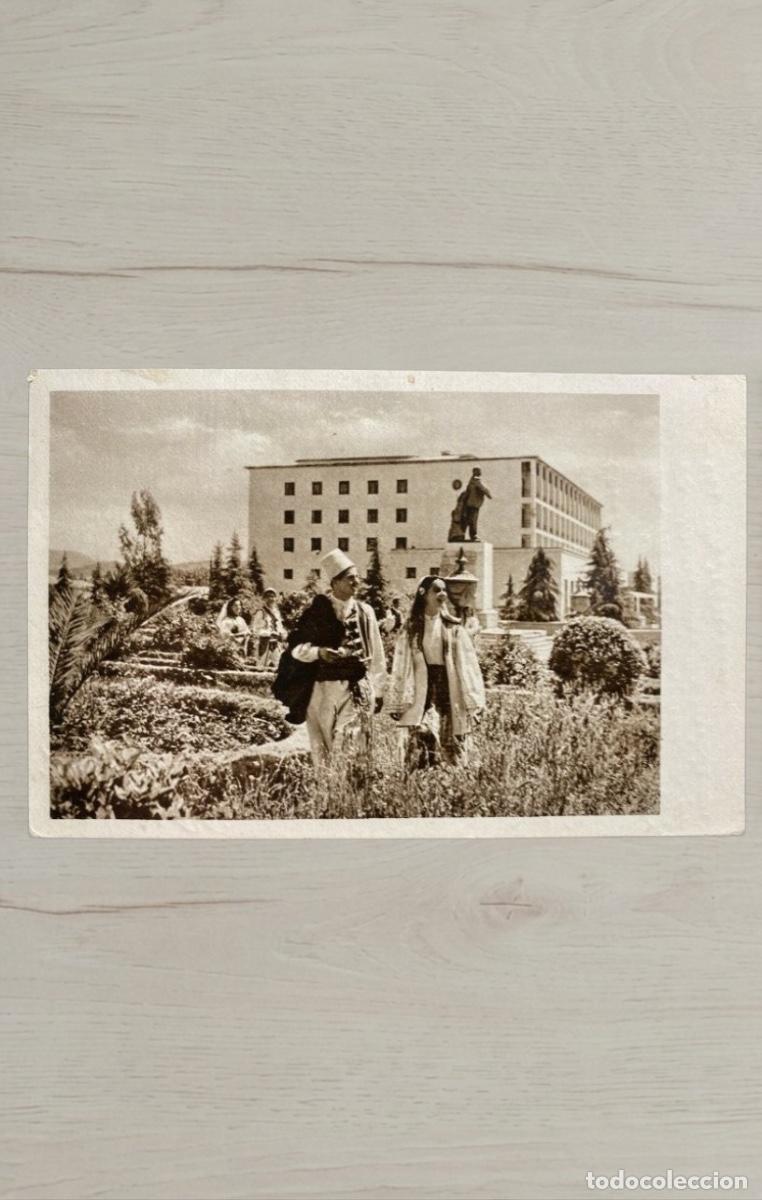 Postales: Postal Albania 1934 a Austria - Missione Archeologica