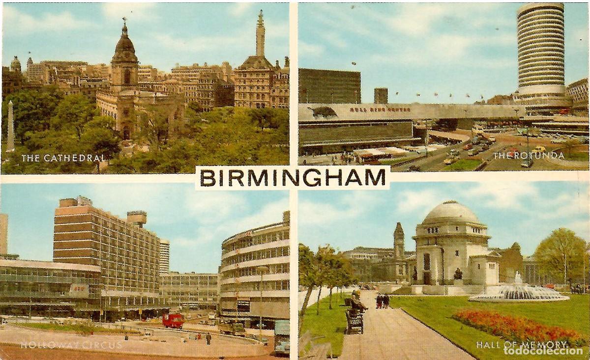 Postales: BIRMINGHAM. Inglaterra. Diversos aspectos. ED. J. SALMON LTD.
