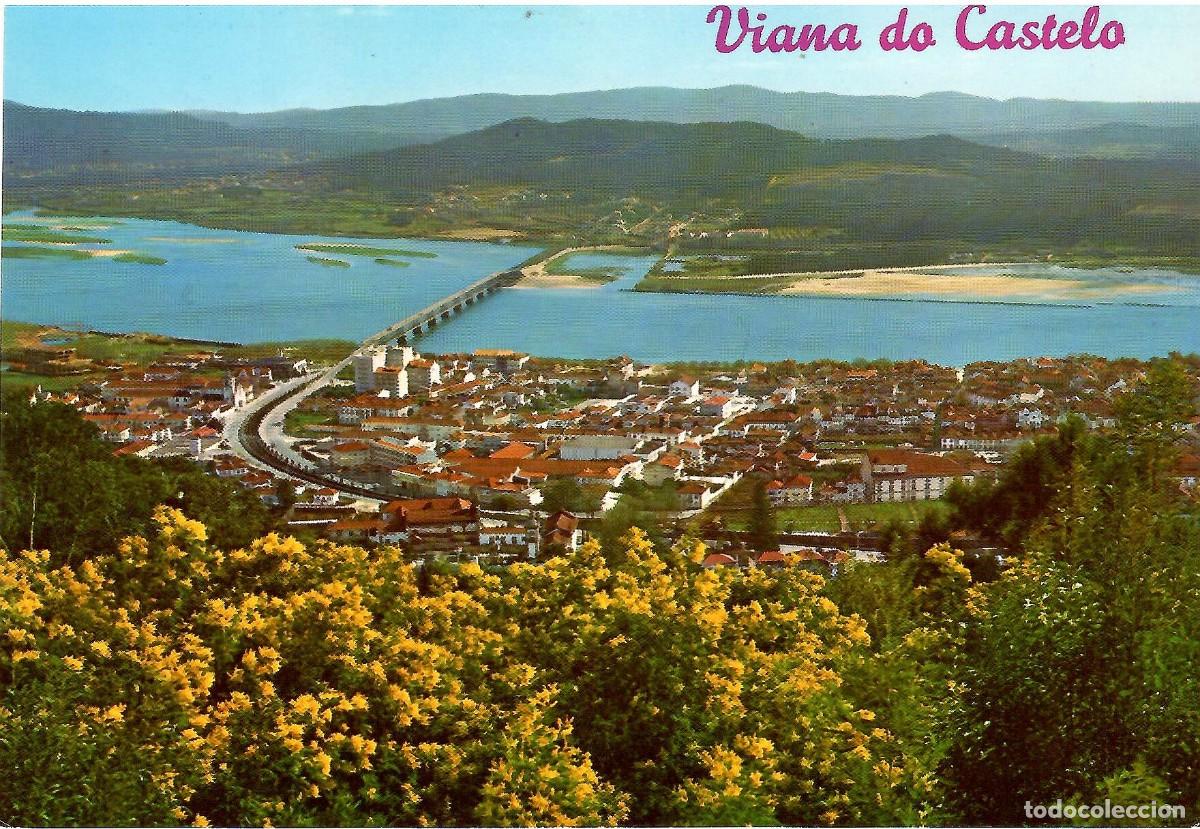 Postales: N&ordm; 273-VIANA DO CASTELO. Portugal. Vista parcial de la ciudad. Sin circular. EDI&Ccedil;OES LUSOCOLOR