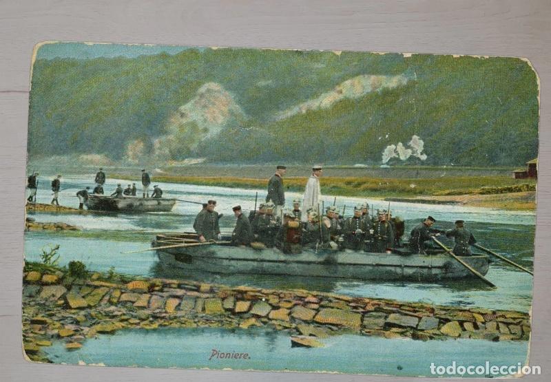 Postales: Postal militar Austrohungr&iacute;a 1915 Feldpost Luftschifferregiment Fliegerkompagnie N&ordm; 15