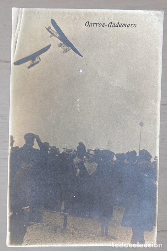 Postales: Postal Austria a Alemania 1913. Aviaci&oacute;n Garros Audemars con sello 5 heller