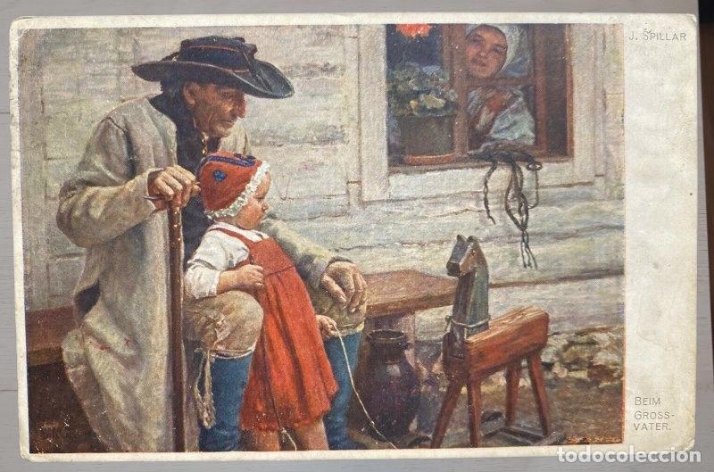 Postales: Postal Chequia 1910 a Estados Unidos Unclaimed. Devuelta a Praga con sellos de correos