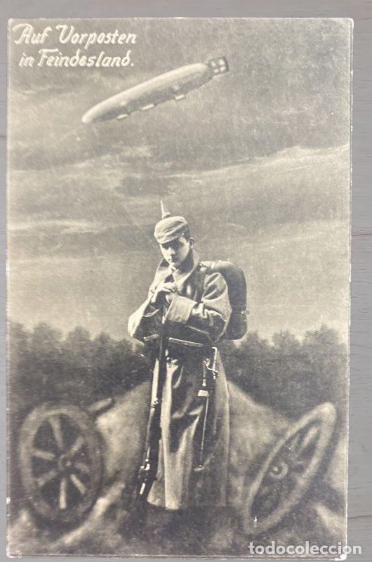 Postales: Postal militar I Guerra Mundial 1915. Enviada desde Galicia con censura &Uuml;berpr&uuml;ft a Bohemia