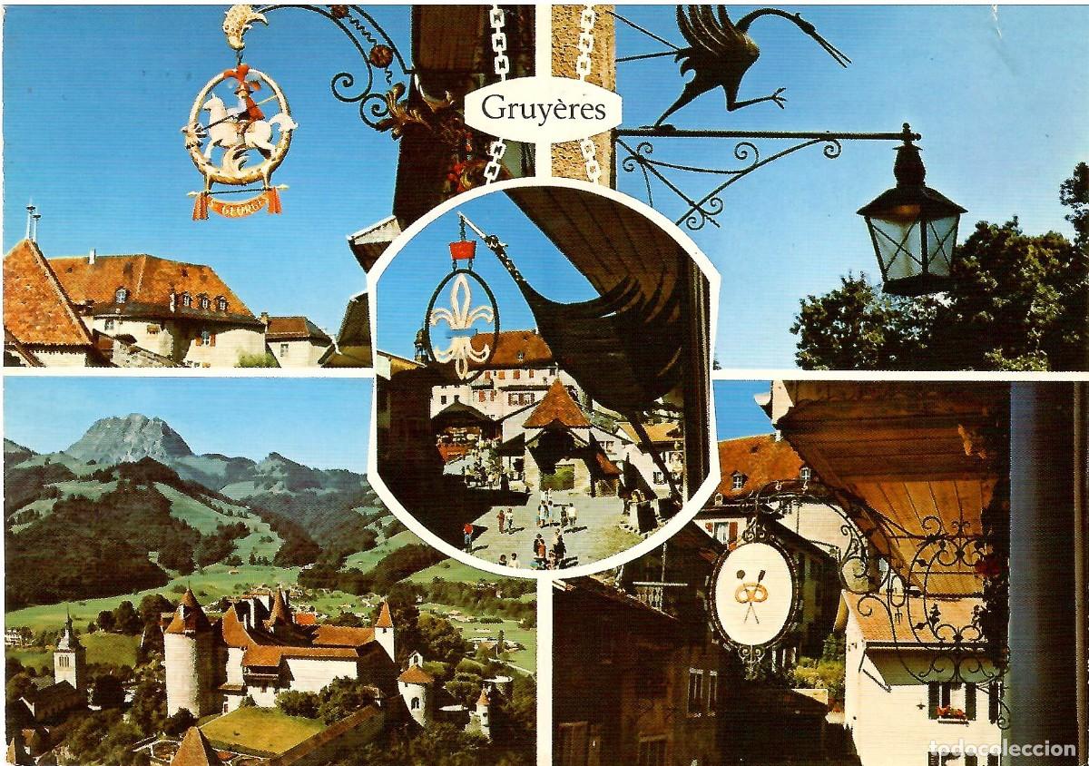 Postales: N&ordm; 6363-GRUY&Eacute;RES. Suiza. Diversos aspectos. EDITION PERROCHET