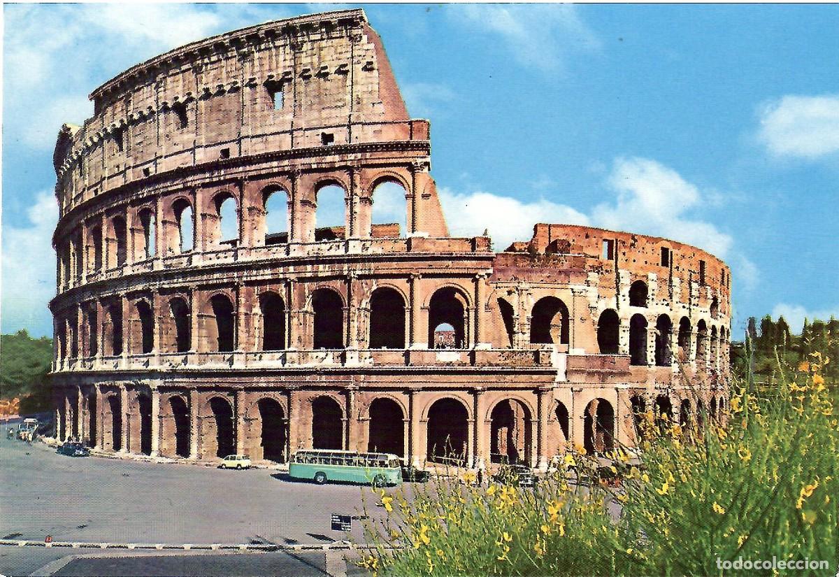 Postales: N&ordm; 15-ROMA. Italia. El Coliseo. Sin circular