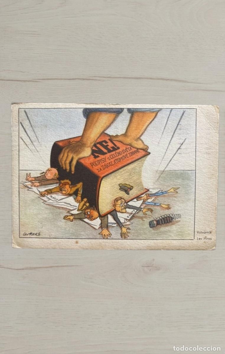 Postales: CPA Checoslovaquia 1951 Praga a Seletice Sello Klement Gottwald Editorial Orbis Matasellos