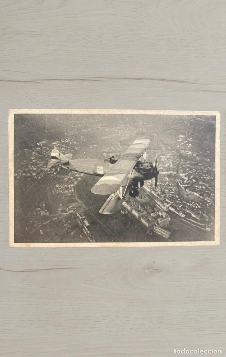 Postales: CPA Checoslovaquia 1923 Na&scaron;e Vojsko Aviacion Militar List 35 Sello Masaryk Matasellos Hrad