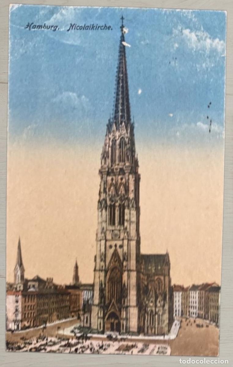 Postales: CPA Alemania Hamburg 1929 Tallinn Estonia a Belfast Irlanda Sello 5 Sent Eesti Matasellos