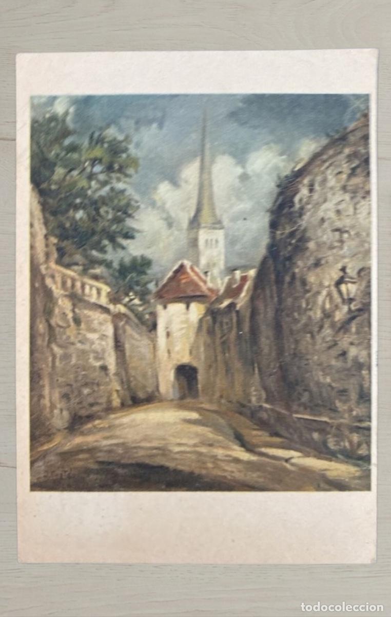 Postales: CPA Estonia 1943 Reval Tallinn Ocupacion Alemana Ostland Censura Militar J Gentalen Pikkjalg