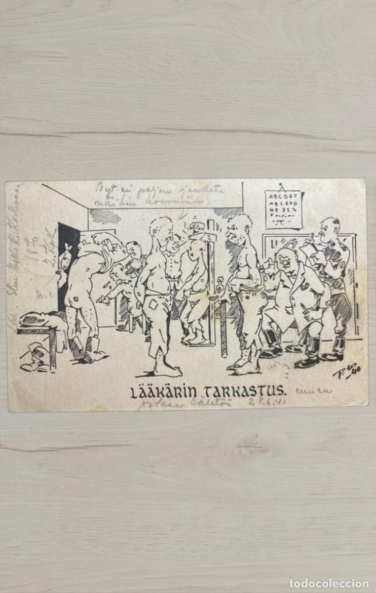 Postales: CPA Finlandia WW2 1941 Kentt&auml;postia Correo Militar Matasellos Kentt&auml;postikonttori 5 Sotainvalidien