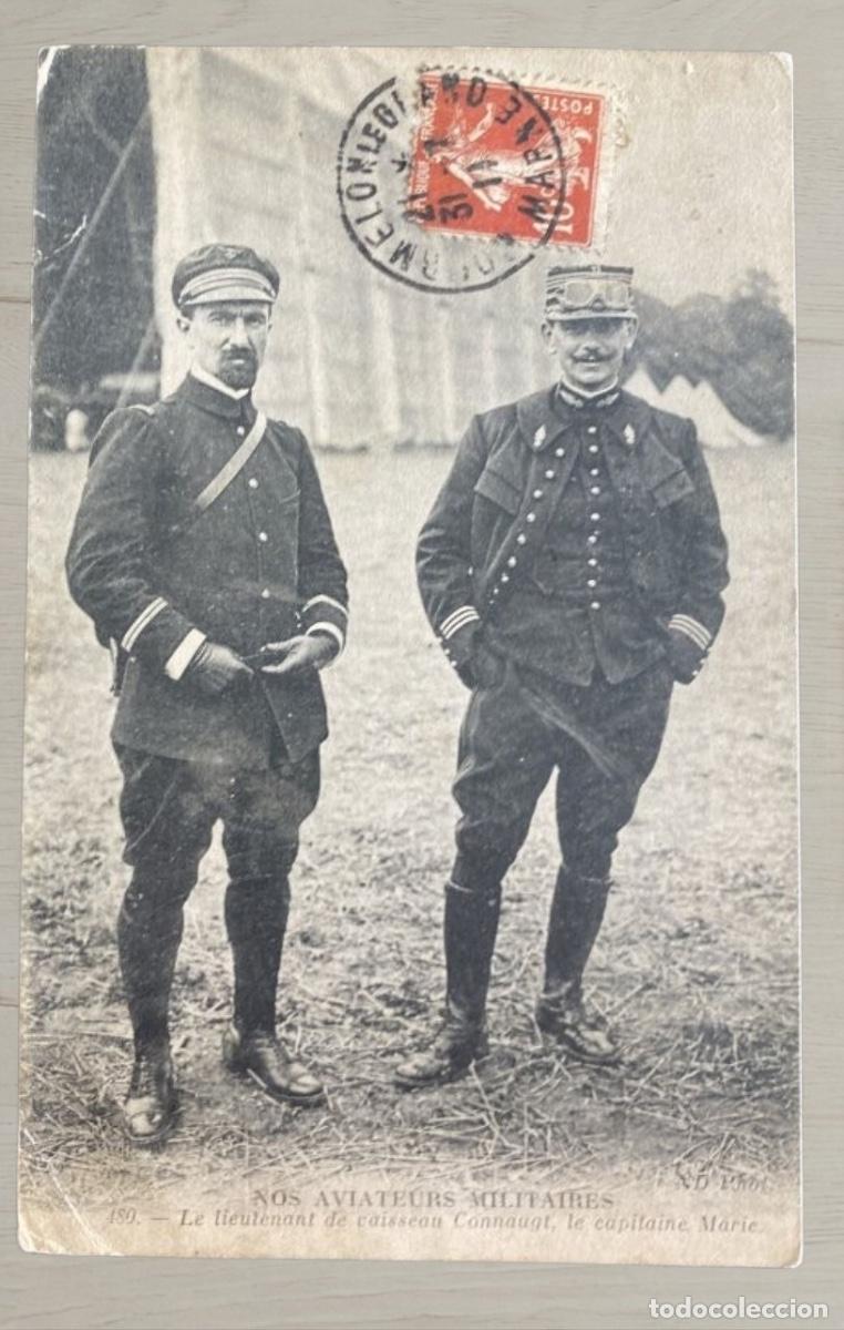 Postales: CPA Francia 1909 Camp de Chalons a Magenta Epernay Manuscrito Frances Historia Postal