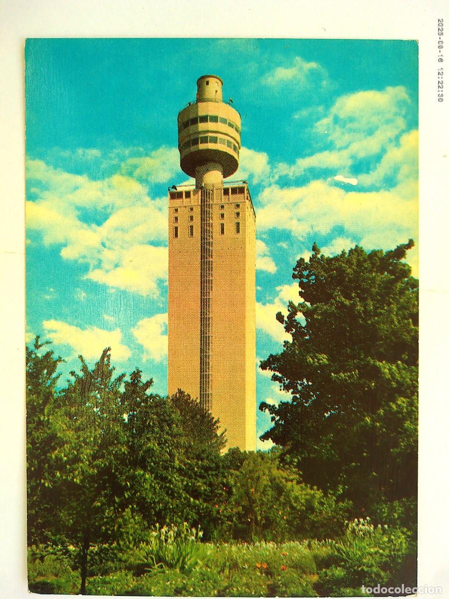 Cartes Postales: POSTAL DE FRAKFURT / MAIN ( ALEMANIA ): TORRE HENNINGER . A&Ntilde;OS 60