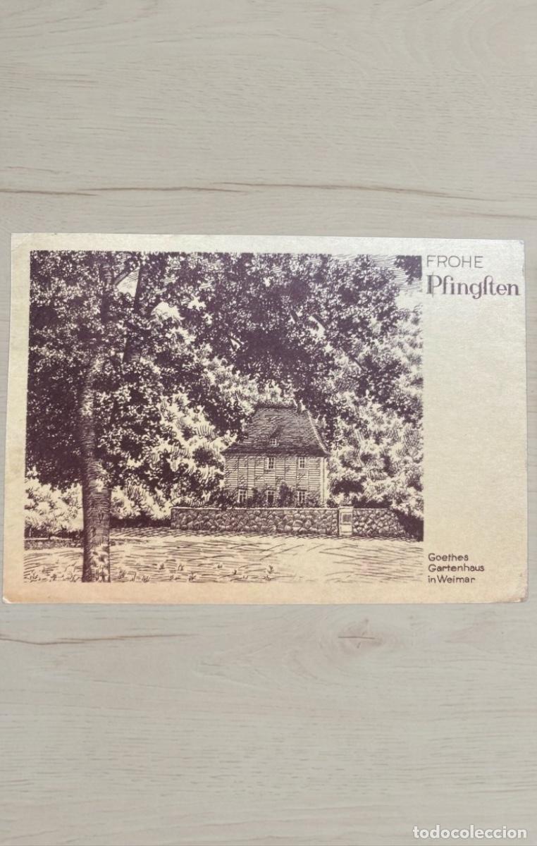 Postales: CPA Historia Postal II Guerra Mundial Weimar Hitler Protektorat B&ouml;hmen M&auml;hren Stempel DRK 1941