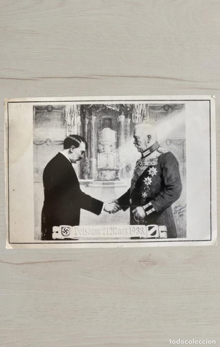 Postales: CPA Propaganda III Reich 1933 Hanfstaengl K&uuml;nstlerpostkarte Sello Fiscal NSDAP Carl Langhorst