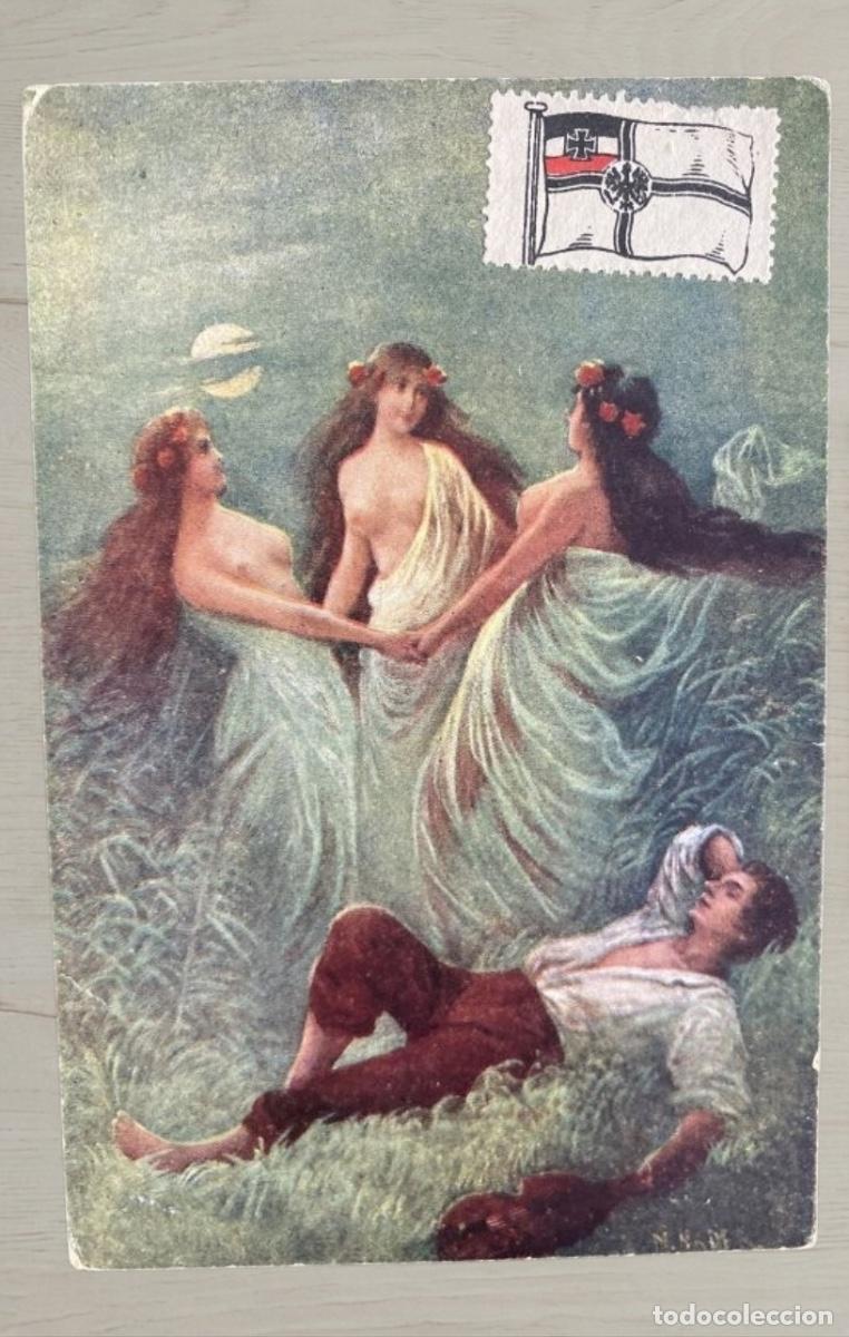 Postales: CPA Historia Postal I Guerra Mundial 1915 Marine Feldpost Norden Stempel Postpr&uuml;fungsstelle