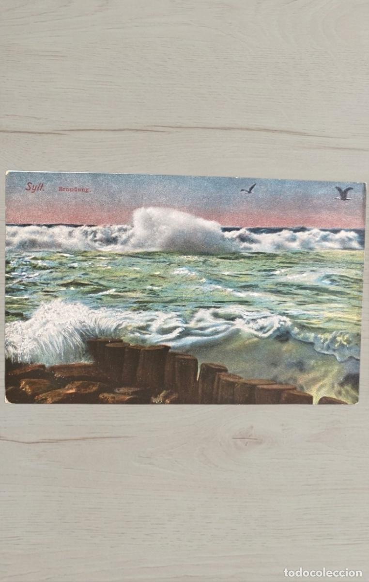 Postales: CPA Historia Postal I Guerra Mundial 1916 Marine Feldpost Seefliegerstation List Sylt Rara