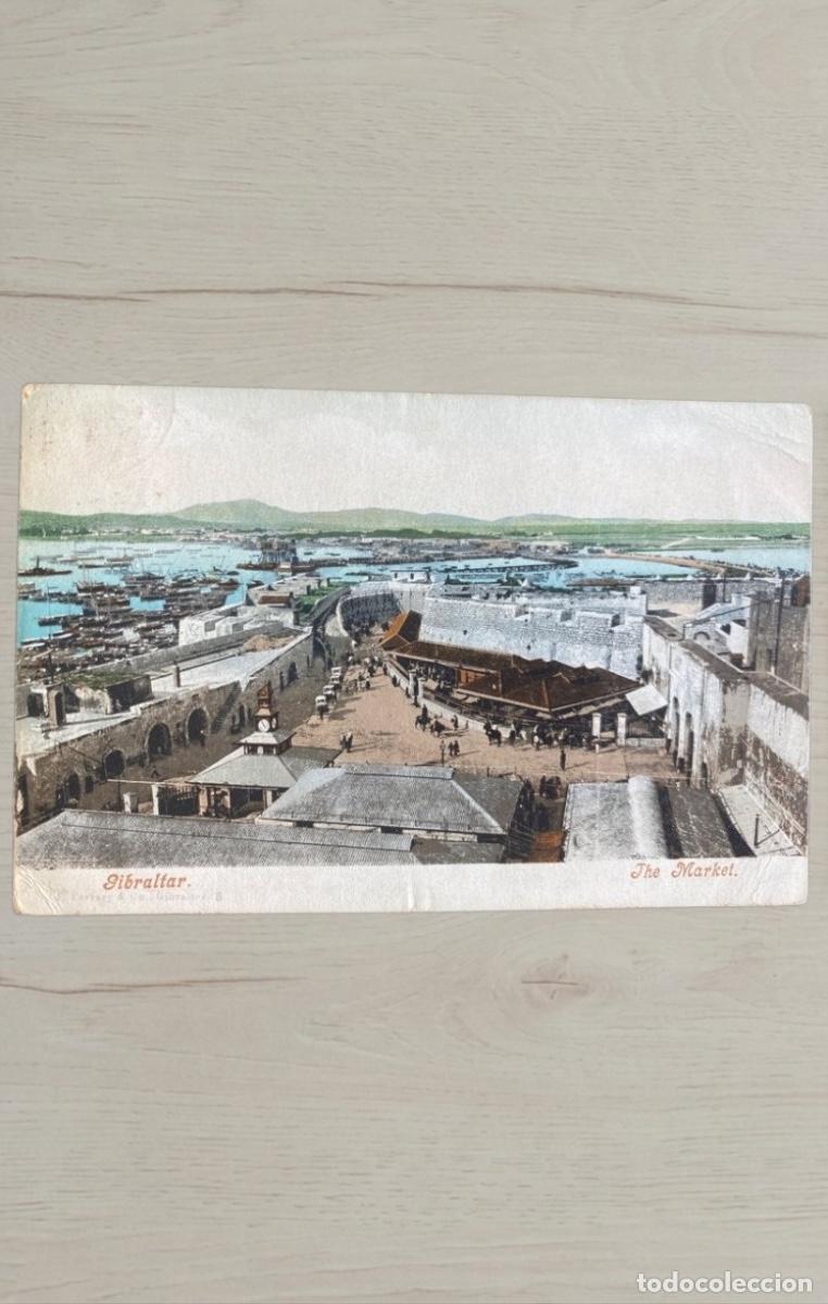 Postales: CPA Gibraltar 1903 a Nueva Zelanda New Zealand Sello Eduardo VII Purger Co Correo Raro