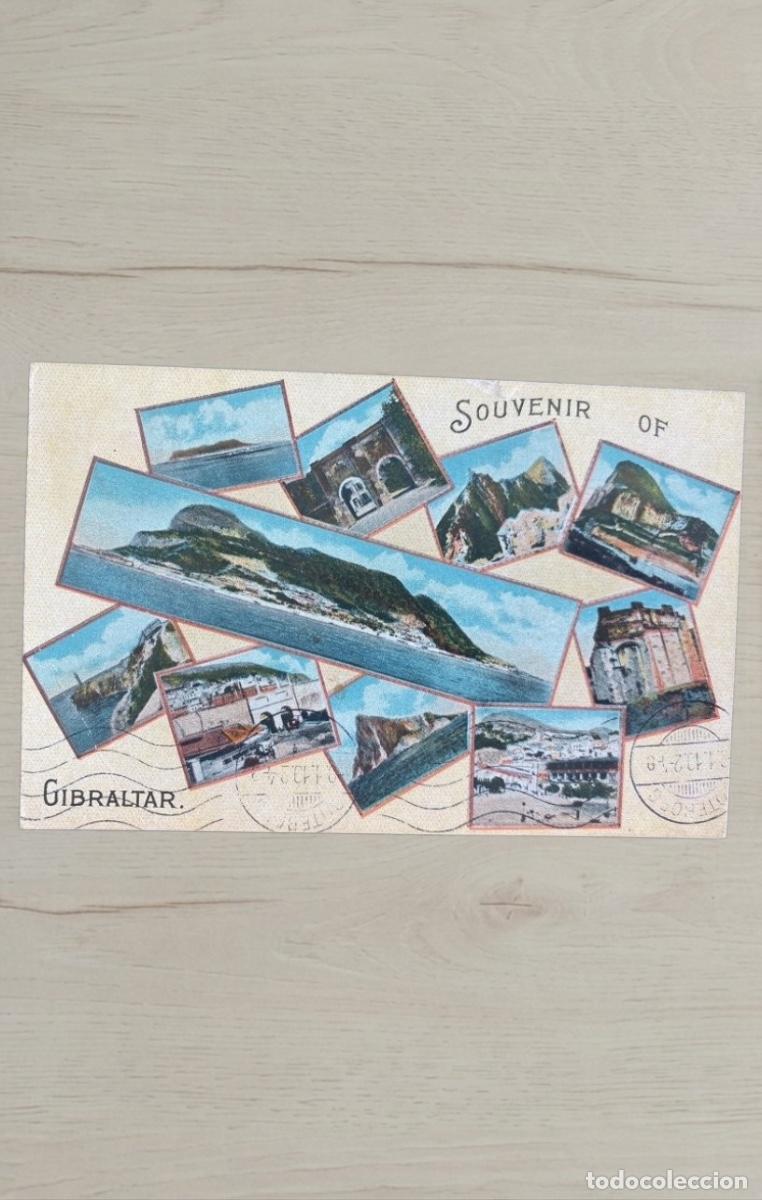 Postales: CPA Gibraltar 1918 a Suecia Goteborg George V Millar Lang Glasgow Historia Postal