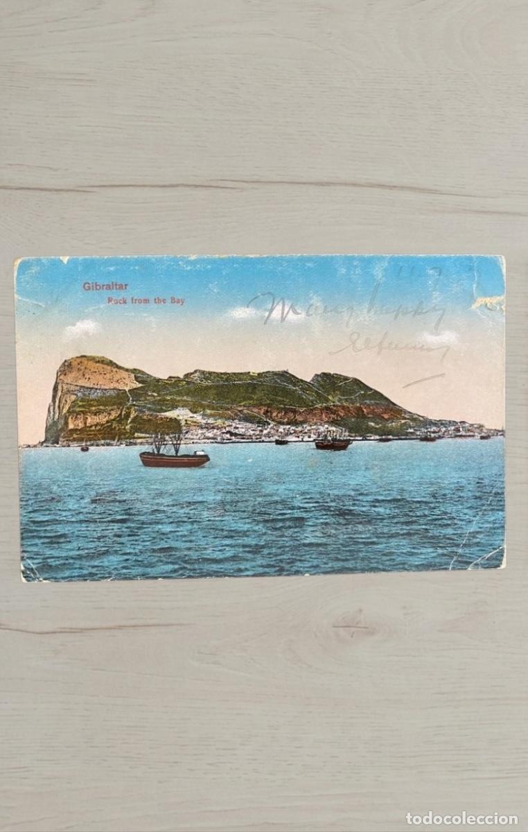 Postales: CPA Gibraltar 1905 a Inglaterra Weybridge St Georges College Edward VII Hist Postal