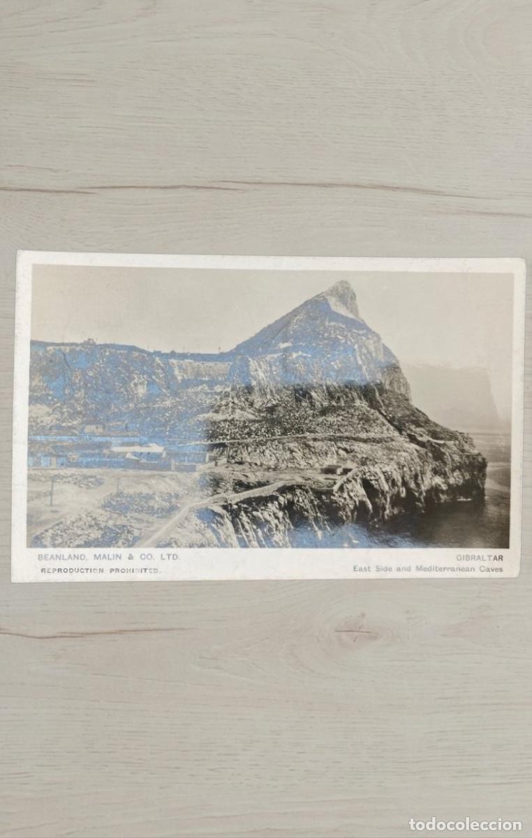 Postales: CPA Gibraltar 1915 a USA Sello George V Matasellos Censor Militar Passed A2 Guerra