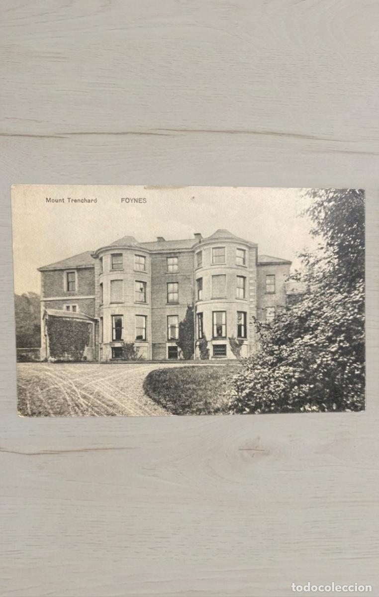 Postales: CPA Irlanda 1921 Mount Trenchard Foynes Limerick Sello George V Matasellos Rodillo Historia Postal G