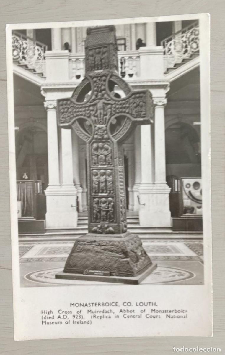 Postales: CPA Irlanda 1953 Dublin a Inglaterra Baroness Von Richthofen Sello Thomas Moore Matasellos An Tostal