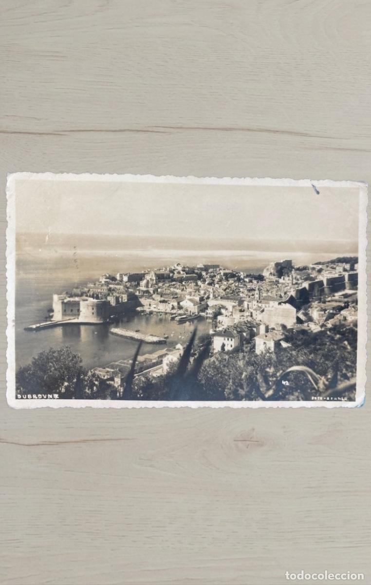 Postales: CPA Yugoslavia 1934 Dubrovnik Ragusa Envio Raro a Shanghai China Sellos Rey Alexander I Matasellos H