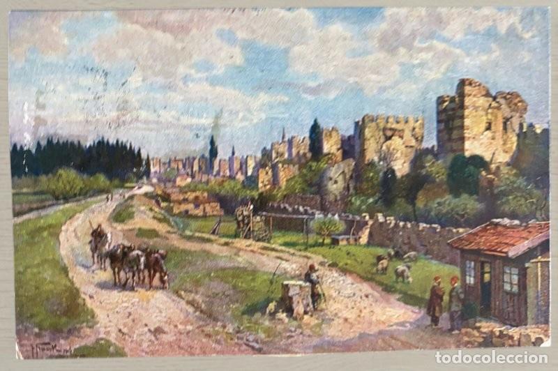 Postales: CPA Turquia 1915 Imperio Otomano Proclama Guerra Santa Kolonial Kriegerdank Feldpost Konstantinopel