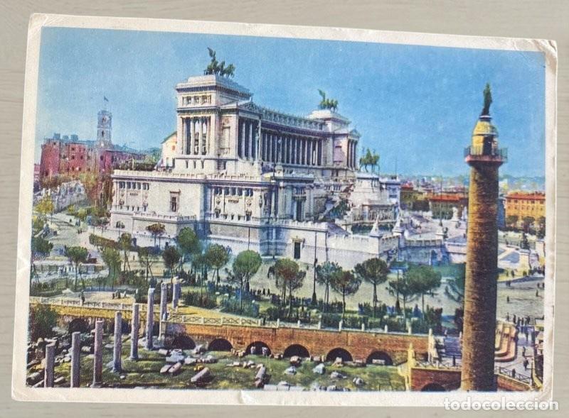 Postales: CPA Vaticano 1937 Envio a USA Sello Congressus Juridici 1934 Matasellos Rodillo Citta del Vaticano H