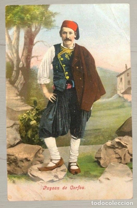 Postales: CPA Historia Postal 1907 Malta Fort St Elmo Sello Edward VII Grece Bristol Rara