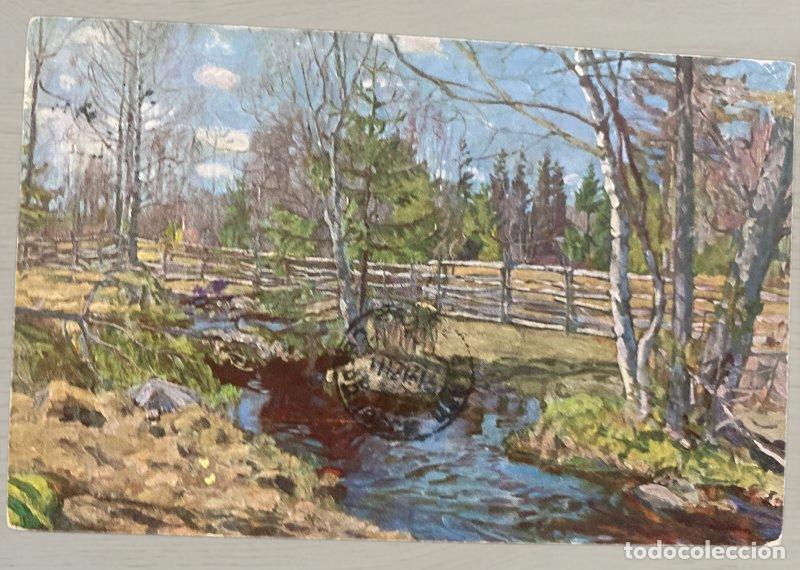 Postales: CPA Rusia 1910 Paisaje Zhukovsky Sello Censura CCcp Sverdlovsk 1931