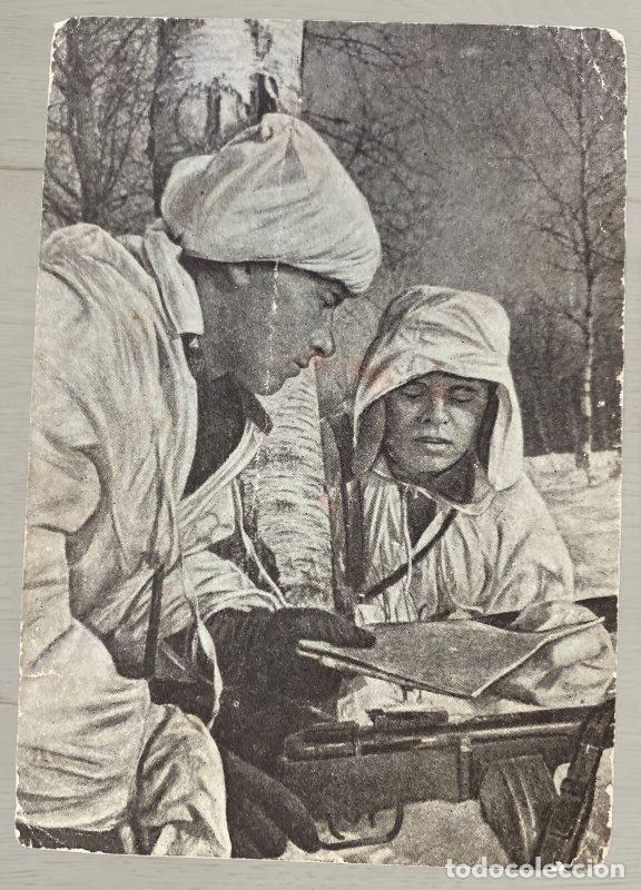 Postales: CPA URSS 1944 Correo Militar Aviador Censura Leningrado