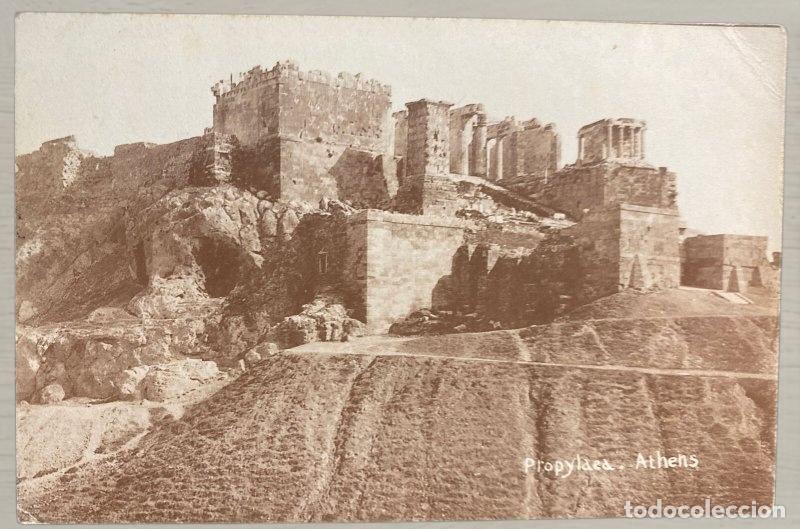 Postales: CPA Grecia 1910 Sello Hermes Matasellos Atenas Destino Beirut Syria