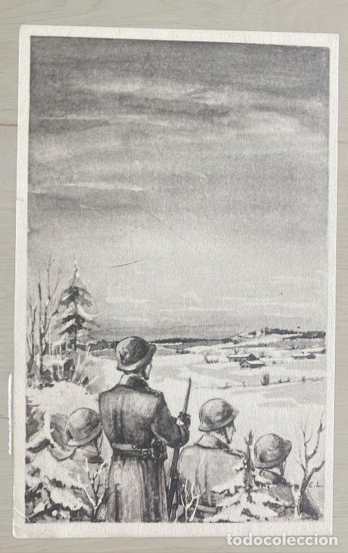 Postales: CPA Suecia - F&ouml;rsvarskort N:r 6 - Matasellos Especial Exposici&oacute;n P&aring; Post F&ouml;r Sverige 1946 - Dos Cara