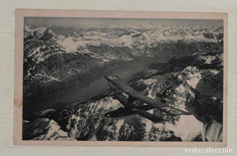 Postales: CPA Suiza 1922 - Offizielle Postkarte Internationales Flugmeeting Z&uuml;rich - Helvetia Destino Airolo -