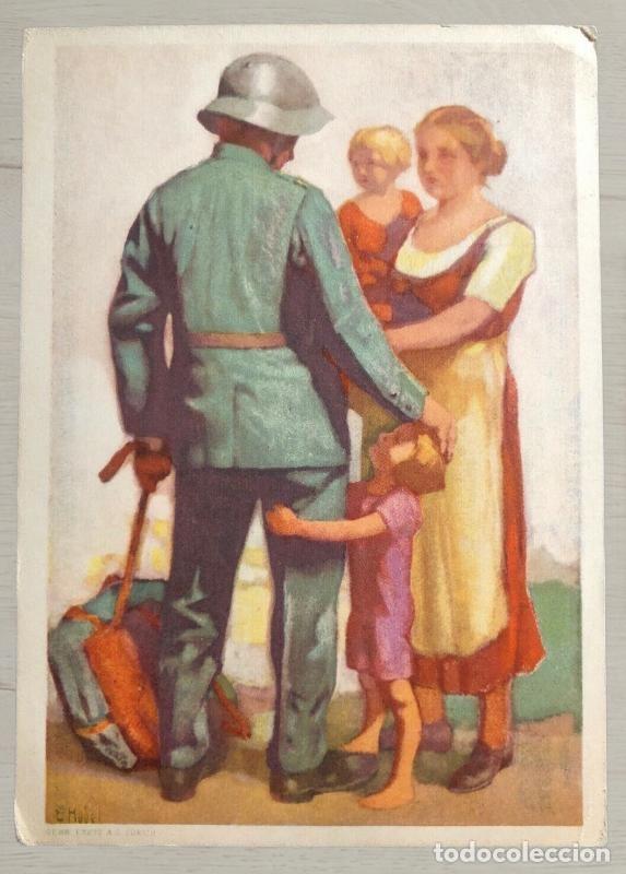 Postales: CPA Suiza 1929 - Bundesfeier F&ecirc;te Nationale - Matasellos Schweizer Ballonpost y Destino Ginebra