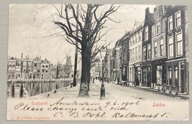 Postales: CPA 1906 Pa&iacute;ses Bajos a Nueva Zelanda - Destino Raro - Amsterdam a Palmerston
