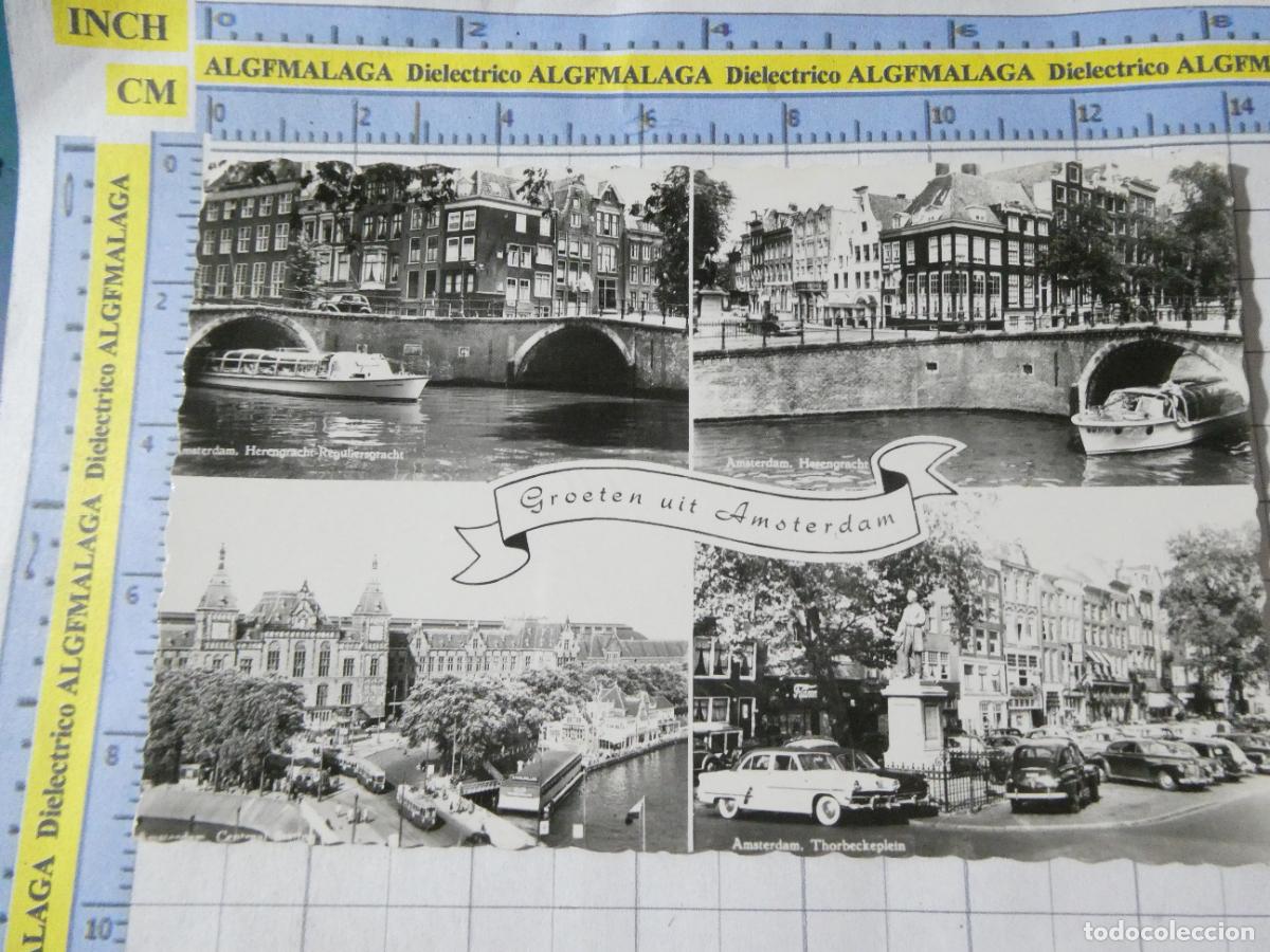 Postales: POSTAL DE PA&Iacute;SES BAJOS HOLANDA. AMSTERDAM VISTAS. 2743