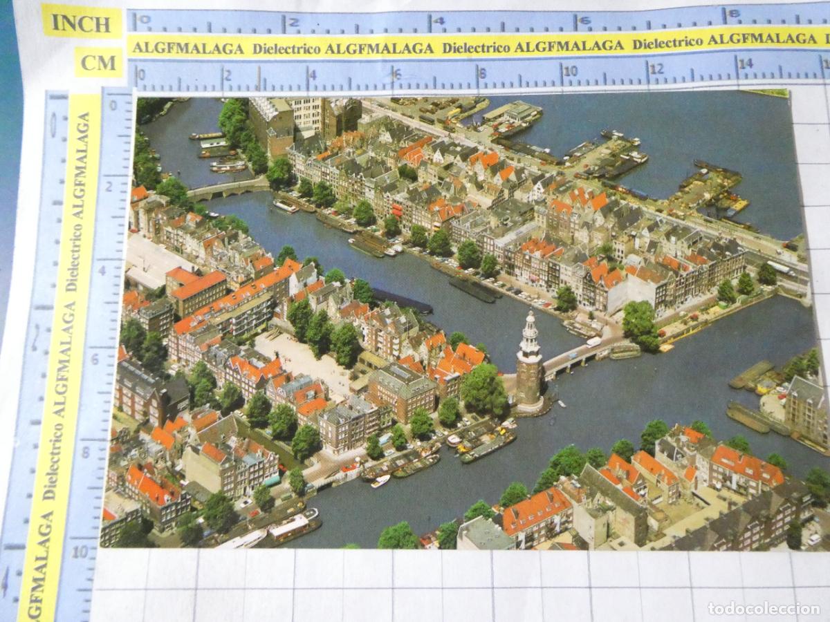 Postales: POSTAL DE PA&Iacute;SES BAJOS HOLANDA. AMSTERDAM VISTA AEREA. 2750